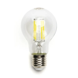 Żarówka LED Filament A60 E27 4W 500lm zimna do biura energooszczędna