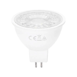 Żarówka LED MR16 COB 6W 480lm 12V zimna do biura energooszczędna