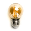 Żarówka LED Filament Bursztynowa G45 E27 4W=35W 400lm Ciepła