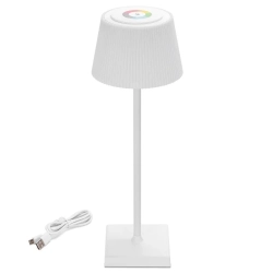 Akumulatorowa lampa biurkowa 4W RGB+CCT z dotykowym ściemnianiem i ładowaniem USB