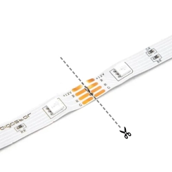 Taśma led z czarnym pcb 5V/USB 4,9W 2m 6500K 120 LED biała zimna