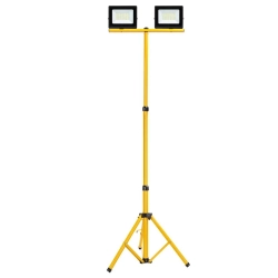 Zestaw 2 naświetlaczy 2x30W z wysuwanym wspornikiem 60-160 cm i kablem 3 m dla wygody użytkowania