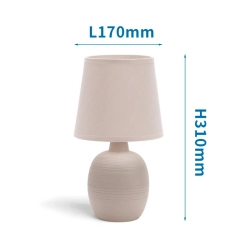 Ceramiczna lampa stołowa  E14