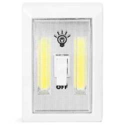 Lampka nocna zimna na baterie AAAx3 160 lm 2 x cob — zdjęcie 2
