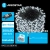 Niskonapięciowe lampki choinkowe 200led Zimna biel 10m+3