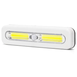 Listwa podszafkowa z czujnikiem 17,8 cm na baterie 3xAAA zimna 2 x cob