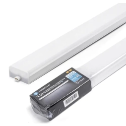 Listwa led 1.2m 40W plafon z bezcieniowym łączeniem biała zimna