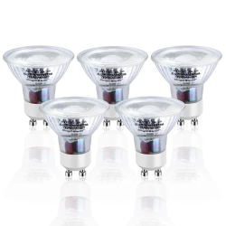 Żarówka LED GU10 COB 3W=38W 250lm szklany klosz ciepła - zdjęcie 3