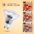 Żarówka LED GU10 COB 3W=38W 250lm szklany klosz ciepła - zdjęcie 4