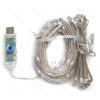 Taśma świetlna USB PVC z pilotem i muzyką sterowanie z aplikacji RGBIC, 10m
