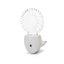 Lampka nocna LED RGB Aigostar 273231415 z czujnikiem zmierzchu do gniazdka praktyczna i kolorowa