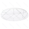 Lampa sufitowa LED 36W 4000lm 3000K-klosz z efektem linii geometrycznych