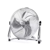 Przemysłowy wentylator podłogowy 100w z oscylacją w górę i w dół 135°
