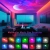 Lampa nocna RGB astronauta projektor gwiazd głośnik bluetooth pilot — zdjęcie 10