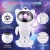 Lampa nocna RGB astronauta projektor gwiazd głośnik bluetooth pilot — zdjęcie 4