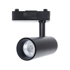 Reflektor LED COB do systemów szynowych dwuprzewodowych Czarny 15W Zimny 1700LM