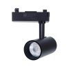Reflektor LED COB do systemów szynowych trzyprzewodowych Czarny 10W Neutralny 800LM