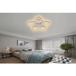 Nowoczesna Lampa Sufitowa LED Plafon z Pilotem BT - zdjęcie 3