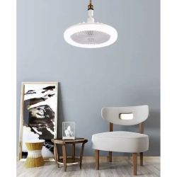 Żyrandol wiatrak 30W CCT z regulowana barwą lampa sufitowa z pilotem — zdjęcie 5