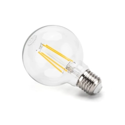 Żarówka LED Filament Przezroczysta G80 E27 4W