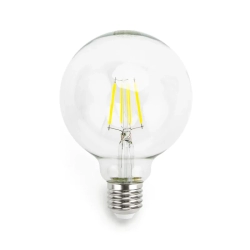 Żarówka LED Filament Przezroczysta G95 E27 4W