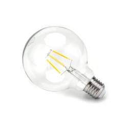 Żarówka LED Filament Przezroczysta G95 E27 8W
