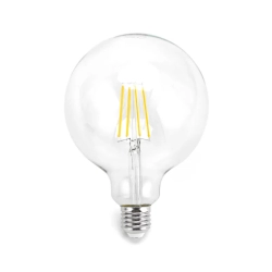 Żarówka LED 4W/230V Filament kula G125 E27 barwa biała ciepła 470lm