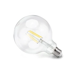 Żarówka LED Filament Przezroczysta G125 E27 6W=55W 720lm Ciepła
