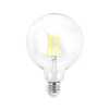 Żarówka LED Filament G125 E27 6W 750lm zimna barwa do biura energoszczędna