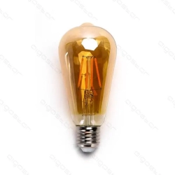 Żarówka LED Filament Bursztynowa ST64 E27 8W