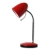 Lampa biurkowa bez źródła światła Czerwona E27