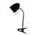 Lampa biurkowa z klipsem Czarna E27