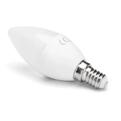 Żarówka LED LED C37 E14 3W ciepła