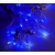 Girlanda 16 niebeskich skrzących sopli 3,5m, zewnętrzne lampki choinkowe niebieskie