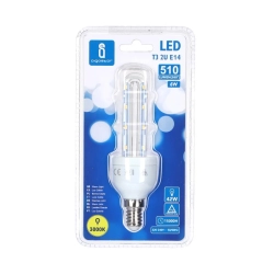 Żarówka LED W Kształcie U 2U E14 6W ciepła 510lm