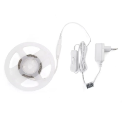 Taśma led niskiego napięcia 3m RGB + zasilacz z włącznikiem