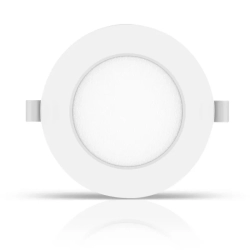 Podtynkowy okrągły downlight LED E6 4W Żółte światło