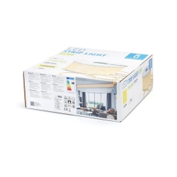 Taśma LED z układem scalonym Zimna 50m 10mm 230v