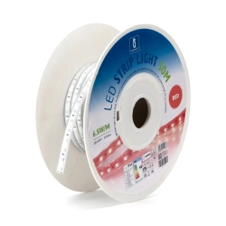 Taśma LED z układem scalonym Czerwona 50m 10mm 230V