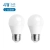 2 x Żarówka LED G45 E27 4W 340lm zimna do biura energooszczędna