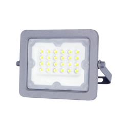 Halogen LED Naświetlacz soczewkowy Szary 20W Zimny 1650lm