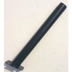 Mocowanie ścienne do latarni rura fi 40mm długość 370mm kolor czarny