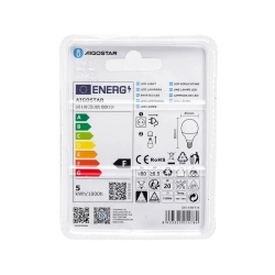 Żarówka LED G45 E14 4.9W neutralna 420LM mała kulka — zdjęcie 7