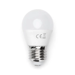 Żarówka diodowa LED G45 E27 4.9W=37W 420lm Ciepła