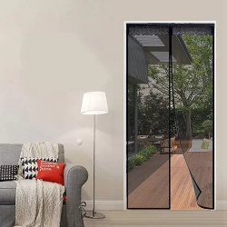 Magnetyczna moskitiera na drzwi 210x100cm na muchy komary i inne owady