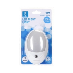 Lampka nocna LED z czujnikiem światła