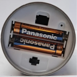 Świeca LED 6x10 imitacja marmuru z realistycznym efektem płomienia