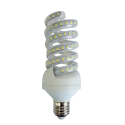 Żarówka spiralna LED E27 18W biała neutralna