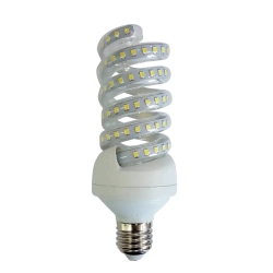 Żarówka spiralna LED E27 18W 1850lm ciepła do salonu energooszczędna