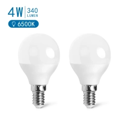 Żarówka LED G45 E14 4W 2 szt.